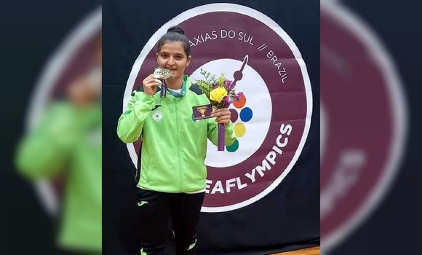 La judoka Yousra Bensalah, médaillée de bronze aux Deaflympics (jeux olympiques des sourds) au Brésil - Réveil d'algérie