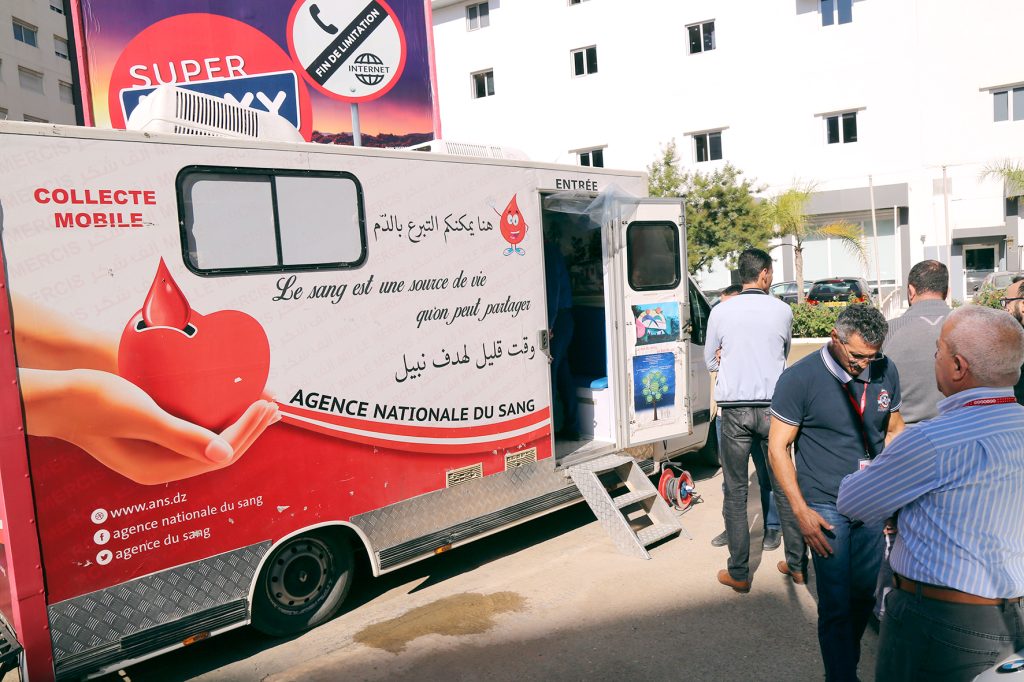 Les employés d’Ooredoo se mobilisent pour la collecte du sang. - Réveil d'algérie