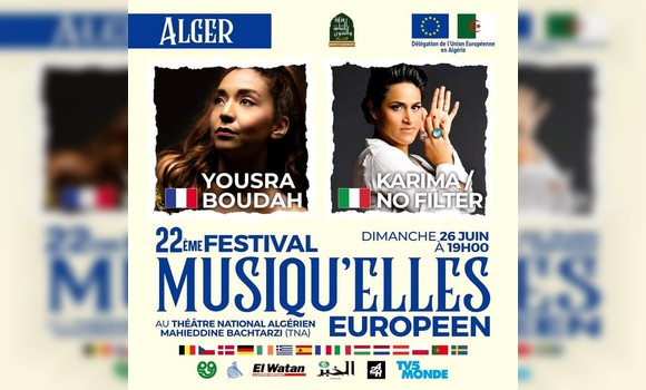 22e Festival culturel européen qui a acceuilli l’Italie et la France. - Réveil d'algérie