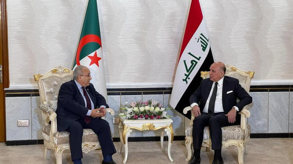 Ramtane Lamamra en visite de travail de deux jours dans la capitale irakienne Baghdad. - Réveil d'algérie