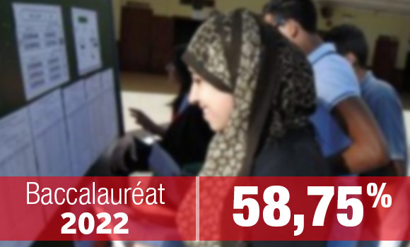 Les résultats de l’examen du Baccalauréat (session juin 2022) enregistrent 58,75% de réussites en légère baisse par rapport à l’année passée. - Réveil d'algérie