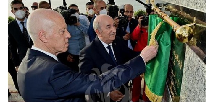 Le président A.Tebboune à inauguré en compagnie de son homologue tunisien, M. Kaïs Saïed, la stèle commémorative « Jalon de la liberté » à Sidi Fredj. - Réveil d'algérie