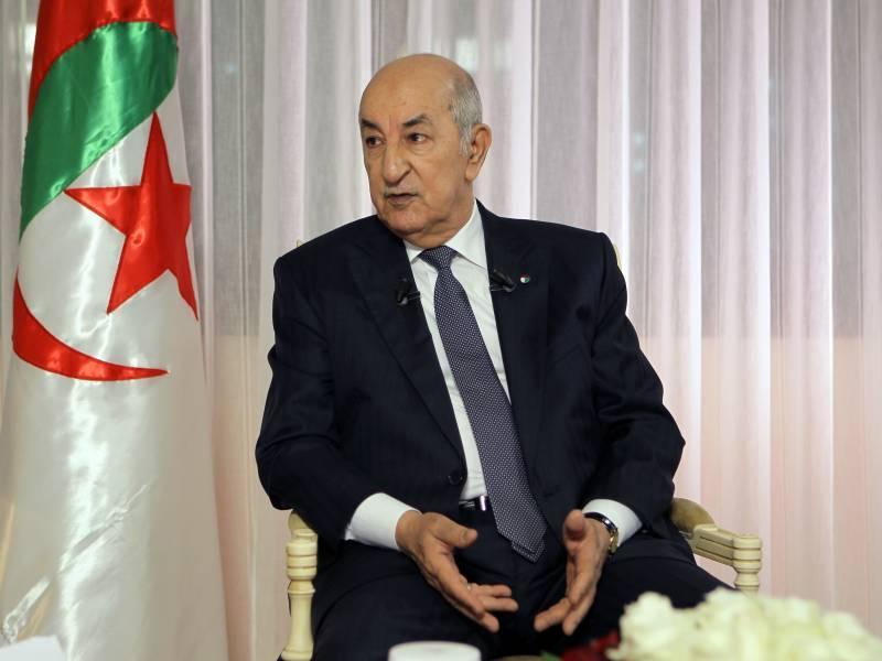 Le Président A. Tebboune accorde une entrevue aux représentants des médias nationaux. - Réveil d'algérie