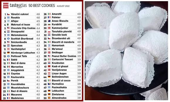 Le gâteau traditionnel algérien « Makrout El Louz » classé quatrième dans le top 50 des meilleurs gâteaux au monde. - Réveil d'algérie