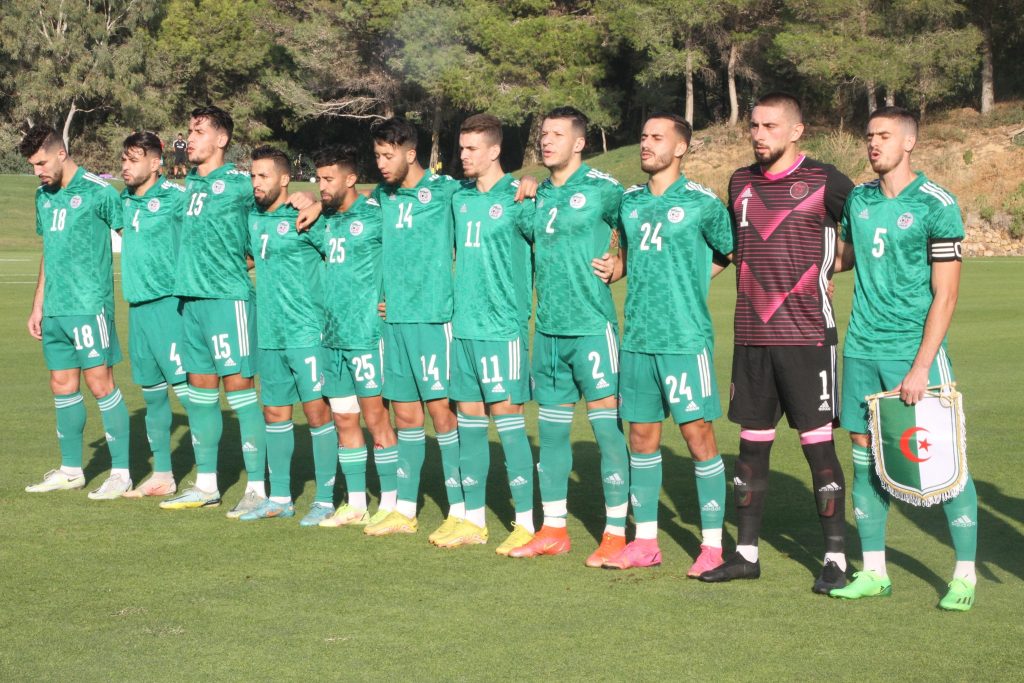 La sélection algérienne de football A’ s’impose devant son homologue malienne sur le score de (4 à 0). - Réveil d'algérie