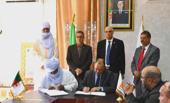 Sonatrach signe une convention avec ‘es autorités locales de Djanet pour la réalisation d’une salle de soins dans la wilaya. - Réveil d'algérie
