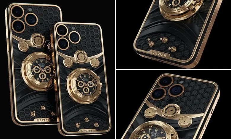 Lancement d’une version luxe de « l’iPhone 14 » avec une montre Rolex. - Réveil d'algérie