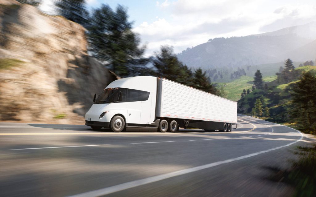 Camion électrique. - Réveil d'algérie