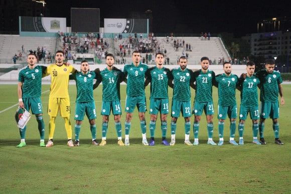 Match test de football Algérie – Ghana, le 8 janvier 2023 à Baraki, pour préparer le CHAN. - Réveil d'algérie