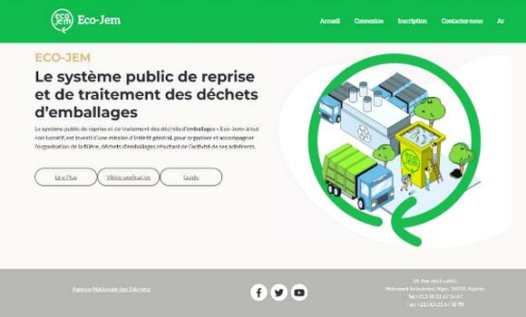 Lancement d’une plateforme numérique pour faciliter l’adhésion des producteurs au système public « Eco-Jem ». - Réveil d'algérie