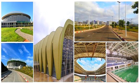 Infrastructures sportives. - Réveil d'algérie