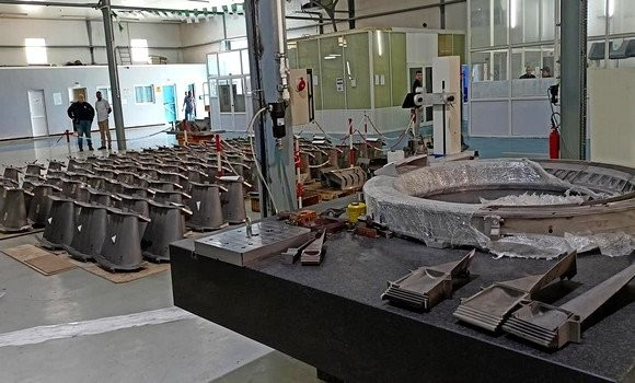 Exportations de composantes pour turbines à gaz et à vapeur. - Réveil d'algérie