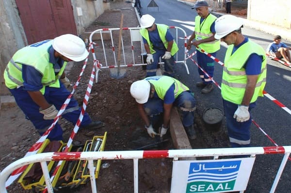 Réparation de toutes les fuites d’eau au niveau des principales canalisations de transfert. - Réveil d'algérie