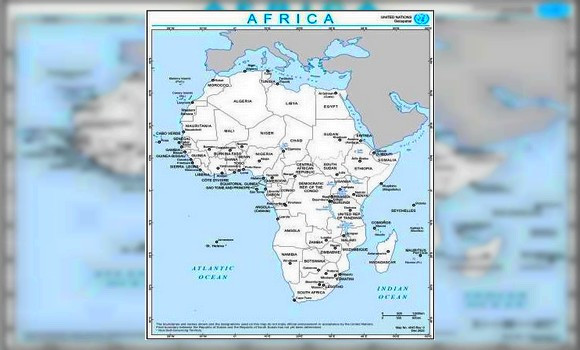 L’ONU publie une carte des frontières réelles du Sahara occidental. - Réveil d'algérie