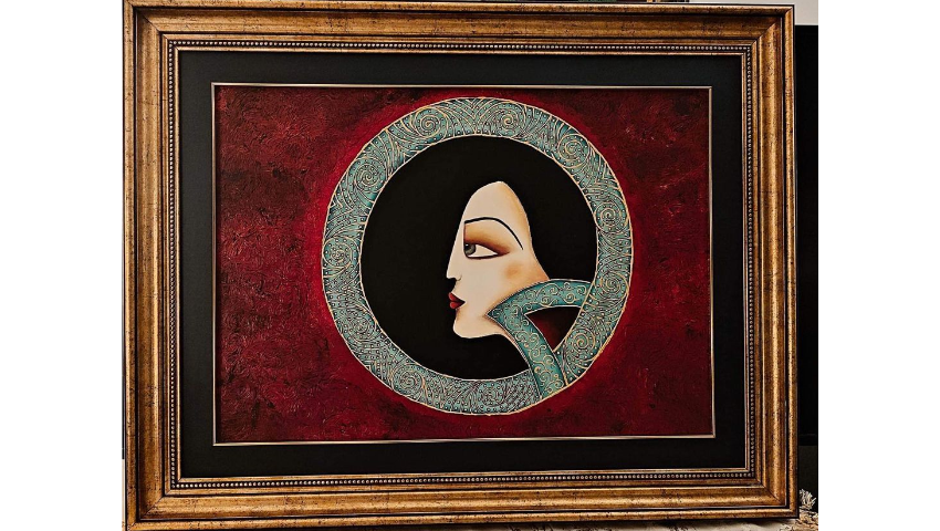 Exposition des oeuvres de l’artiste peintre Amel Djilani. - Réveil d'algérie