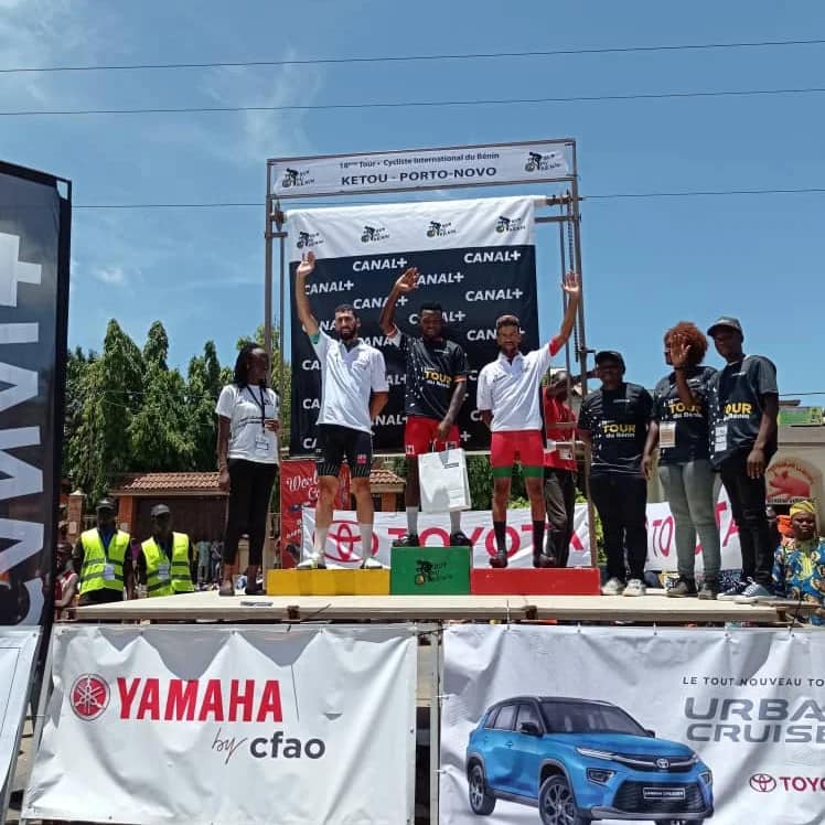 Tour du Bénin de cyclisme : Hamza Yacine termine 2e au classement général. - Réveil d'algérie