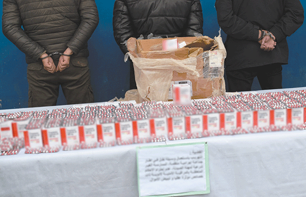 6.000 comprimés psychotropes (Lyrica et ecstasy) saisies à Annaba. - Réveil d'algérie