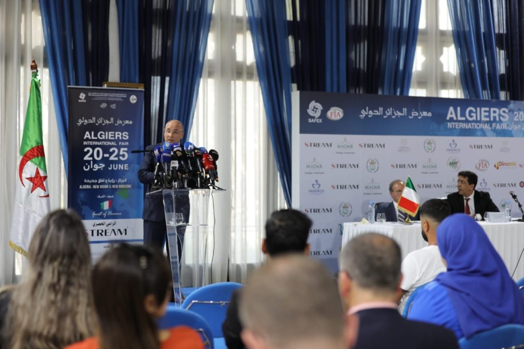 L’Italie invité d’honneur au 54e édition de la Foire internationale d’Alger (FIA) . - Réveil d'algérie