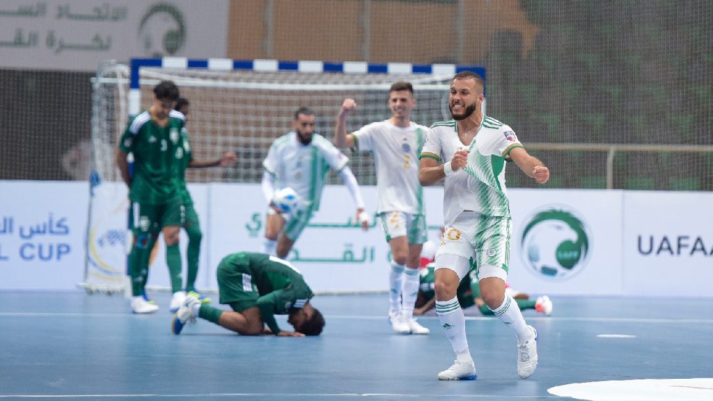 Arab Futsal Cup 2023 : Algérie-Arabie saoudite (4-4). - Réveil d'algérie