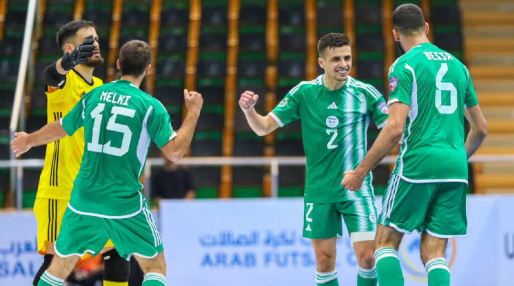 Coupe arabe des nations (Futsal). - Réveil d'algérie