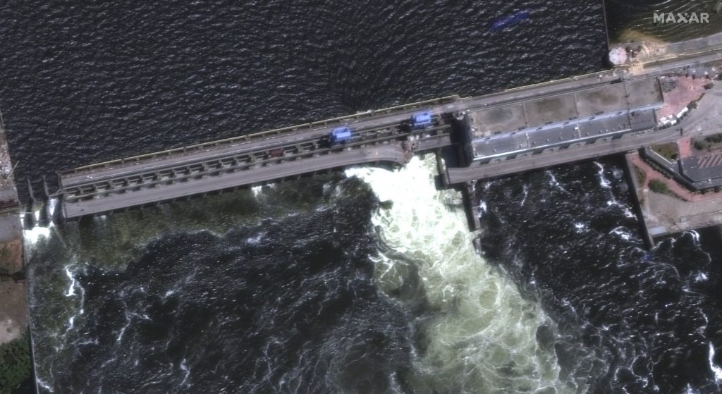 Conflit ukrainien : Barrage de Kakhovka (Russie) détruit. - Réveil d'algérie
