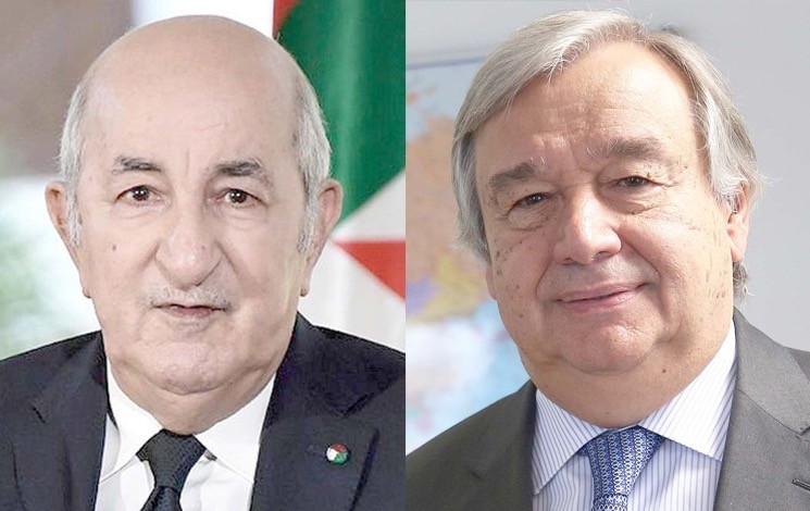Message du président de la République à Guterres : Les principales priorités de l’Algérie définies. - Réveil d'algérie