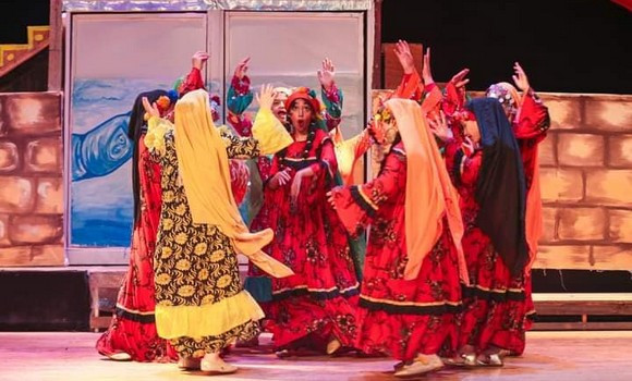 La troupe « les Cœurs blancs » de personnes aux besoins spécifiques. - Réveil d'algérie