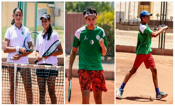 Les sélections algériennes de tennis U16 (garçons et filles). - Réveil d'algérie