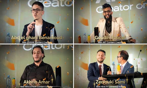 1ère édition du Digital Creator Awards. - Réveil d'algérie