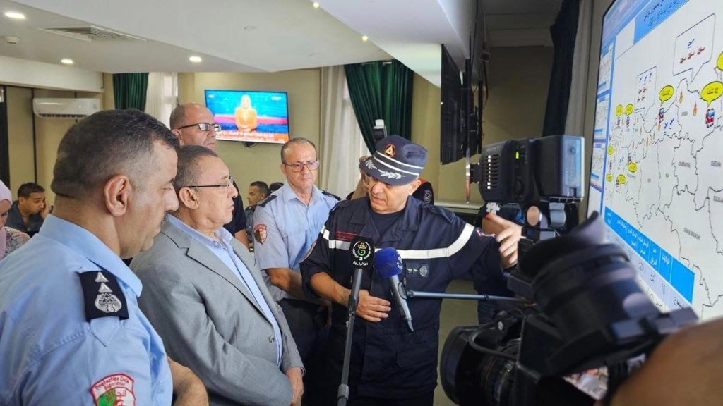 Le ministre de l’Intérieur dépêche le DG de la Protection civile à Béjaïa pour les opérations d’extinction des feux. - Réveil d'algérie