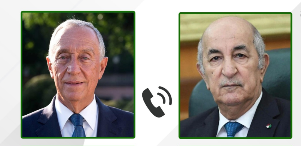 Le Président de la République et son homologue portugais évoquent les relations bilatérales. - Réveil d'algérie