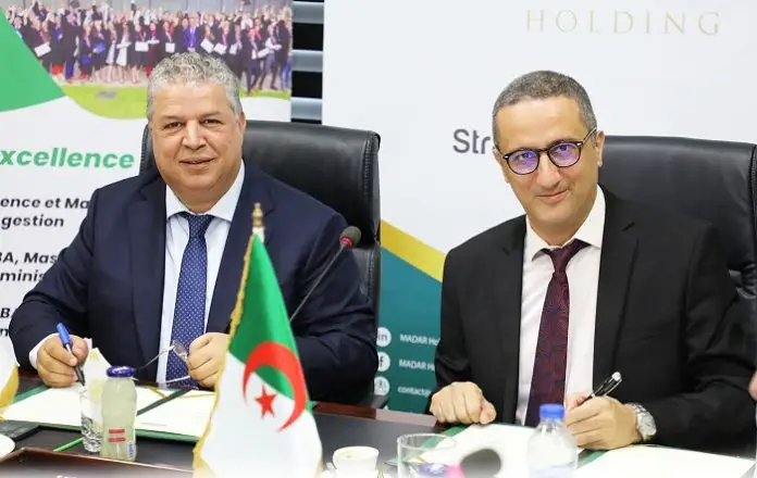 Le groupe Madar et l’ESAA signent une convention de partenariat pour l’octroi de bourses d’études. - Réveil d'algérie