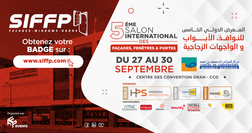 Salon international des façades, fenêtres et portes. - Réveil d'algérie