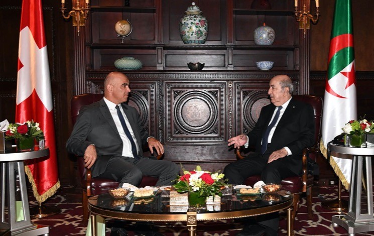 Le président de la République rencontre à New York son homologue suisse - Réveil d'algérie