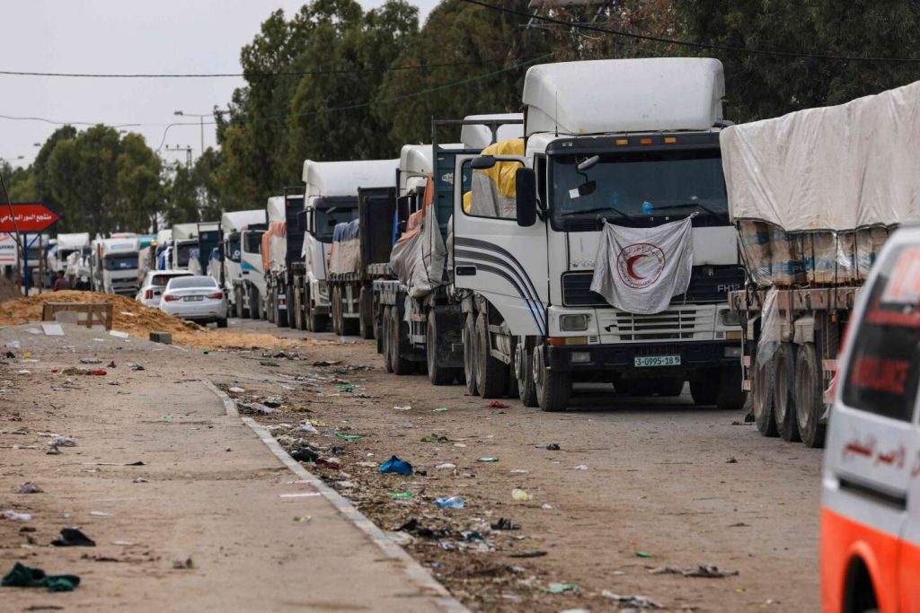 248 camions d’aide humanitaire sont arrivés dans la bande de Ghaza - Réveil d'algérie