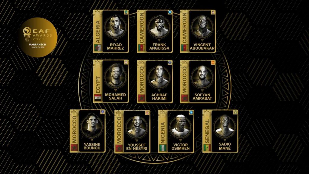CAF AWards: la liste finale des nominés pour le titre du meilleur joueur africain de l’année est dévoilé - Réveil d'algérie
