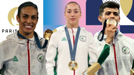 Accueil triomphal des médaillés algériens des JO 2024 - Réveil d'algérie