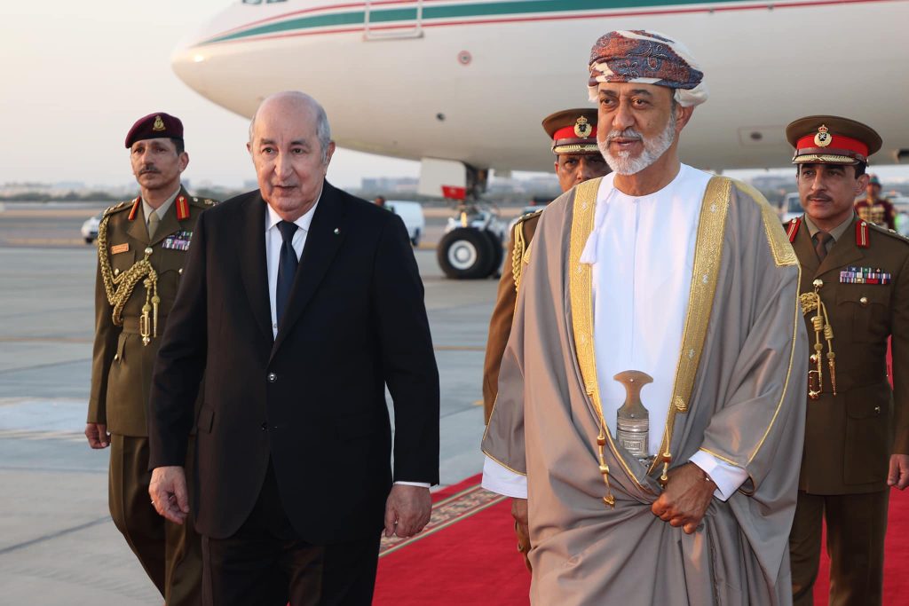 Le Sultan d’Oman en visite officielle à Alger le 5 mai 2025 - Réveil d'algérie