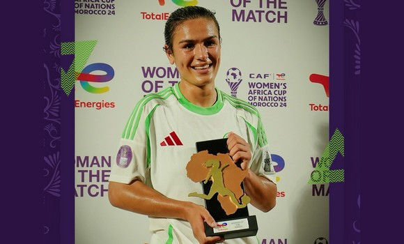 Roselène Khezami élue meilleure joueuse du match Algérie – Nigéria - Réveil d'algérie