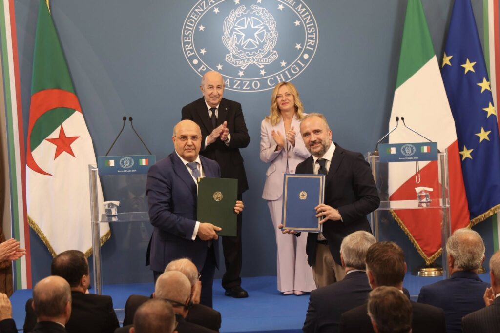 Algérie-Italie : 40 accords pour un axe méditerranéen stratégique - Réveil d'algérie