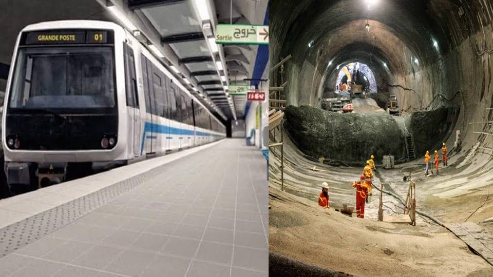 Lancement officiel des travaux d’extension du métro d’Alger - Réveil d'algérie