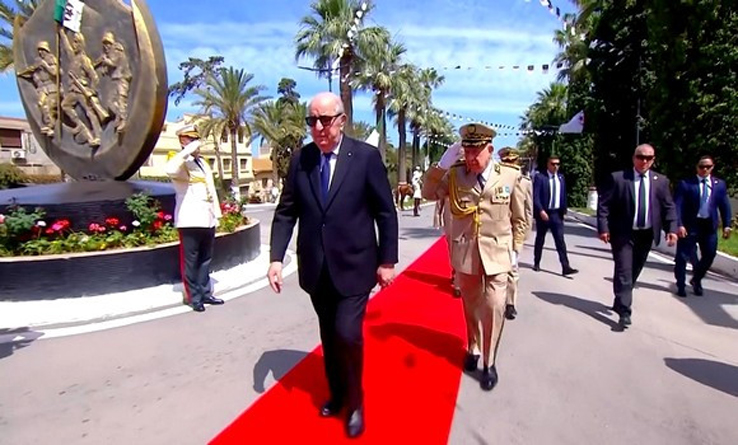 Abdelmadjid Tebboune préside la sortie des promotions d’officiers à Cherchell - Réveil d'algérie
