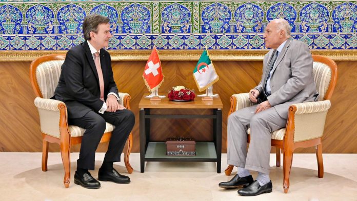 Ahmed Attaf reçoit l’ambassadeur suisse à Alger - Réveil d'algérie