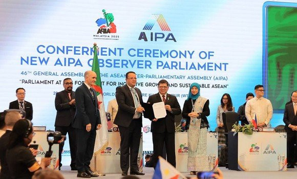 L’Algérie rejoint l’AIPA en tant que membre observateur - Réveil d'algérie