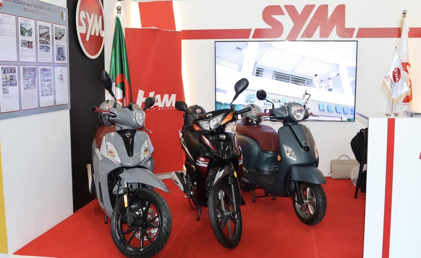 Algeria Ham Motors lance l’export des scooters SYM vers l’Afrique - Réveil d'algérie