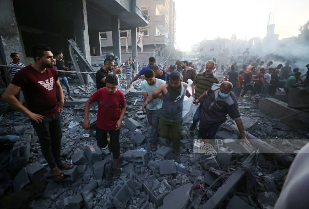 La ville de Ghaza meurtrie : bombardements en continu et déplacements forcés des civils - Réveil d'algérie